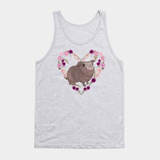 Skinny Pig Floral Tank Top